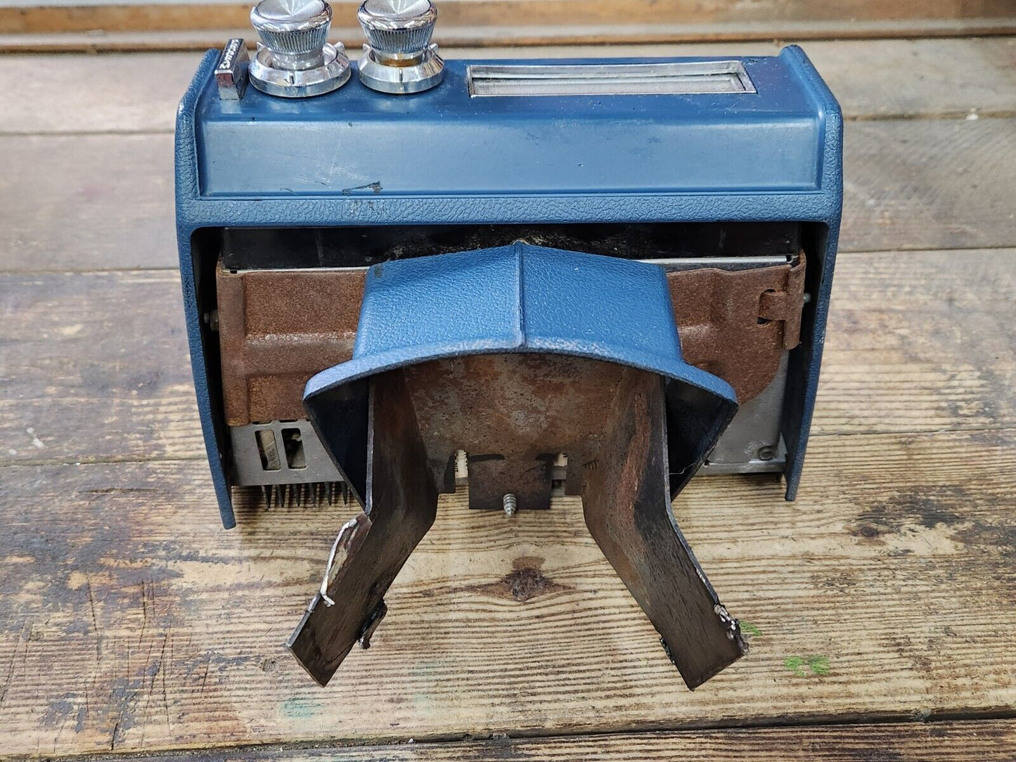 1969 1970 PONTIAC BONNEVILLE CATALINA GTO 8-TRACK UNDER DASH FLOOR MOUNT BLUE