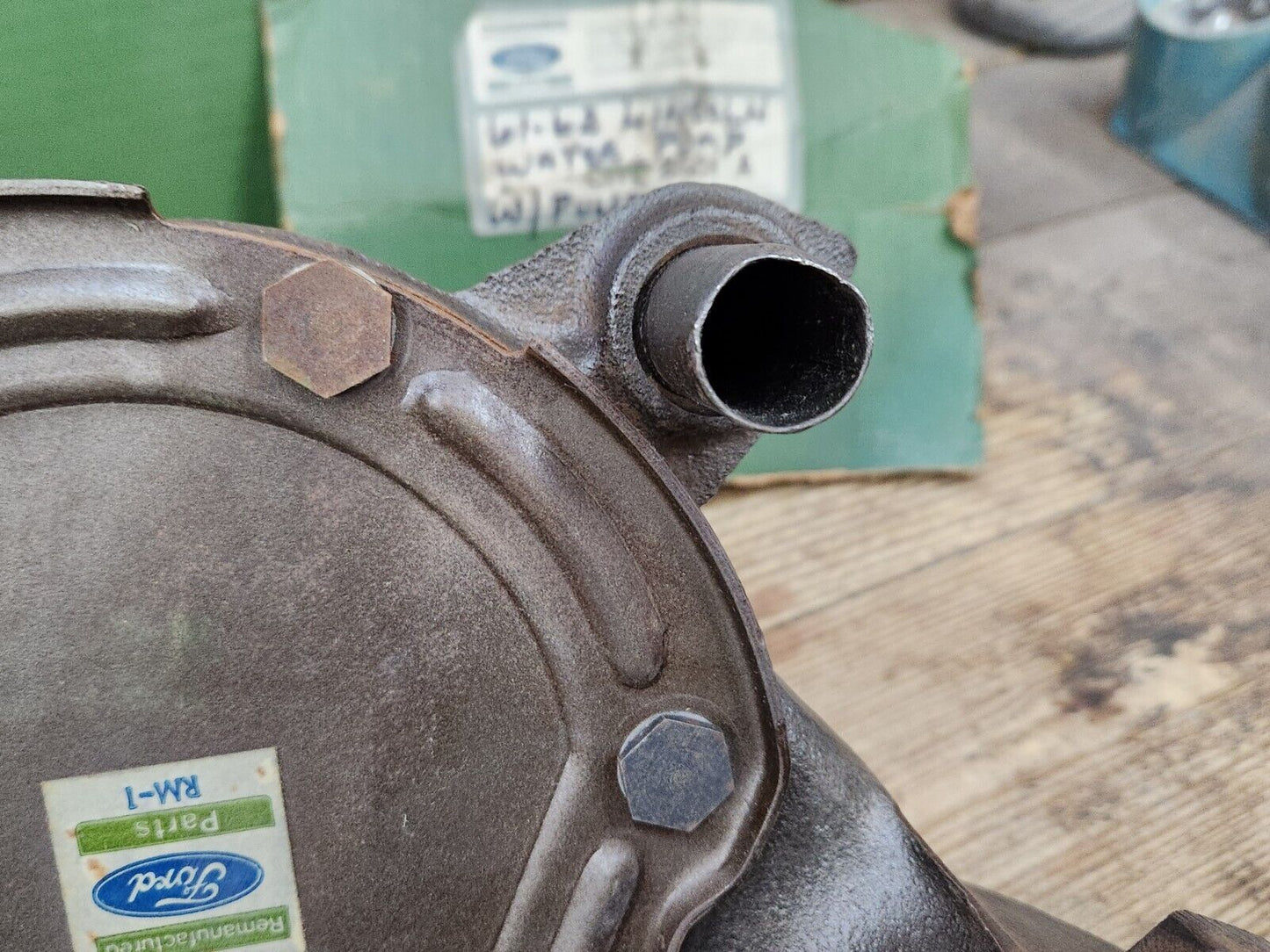 1961-62 Lincoln Continental 430 7.0 Rebuilt water pump C1VE-8505-A 5-1/2" pulley