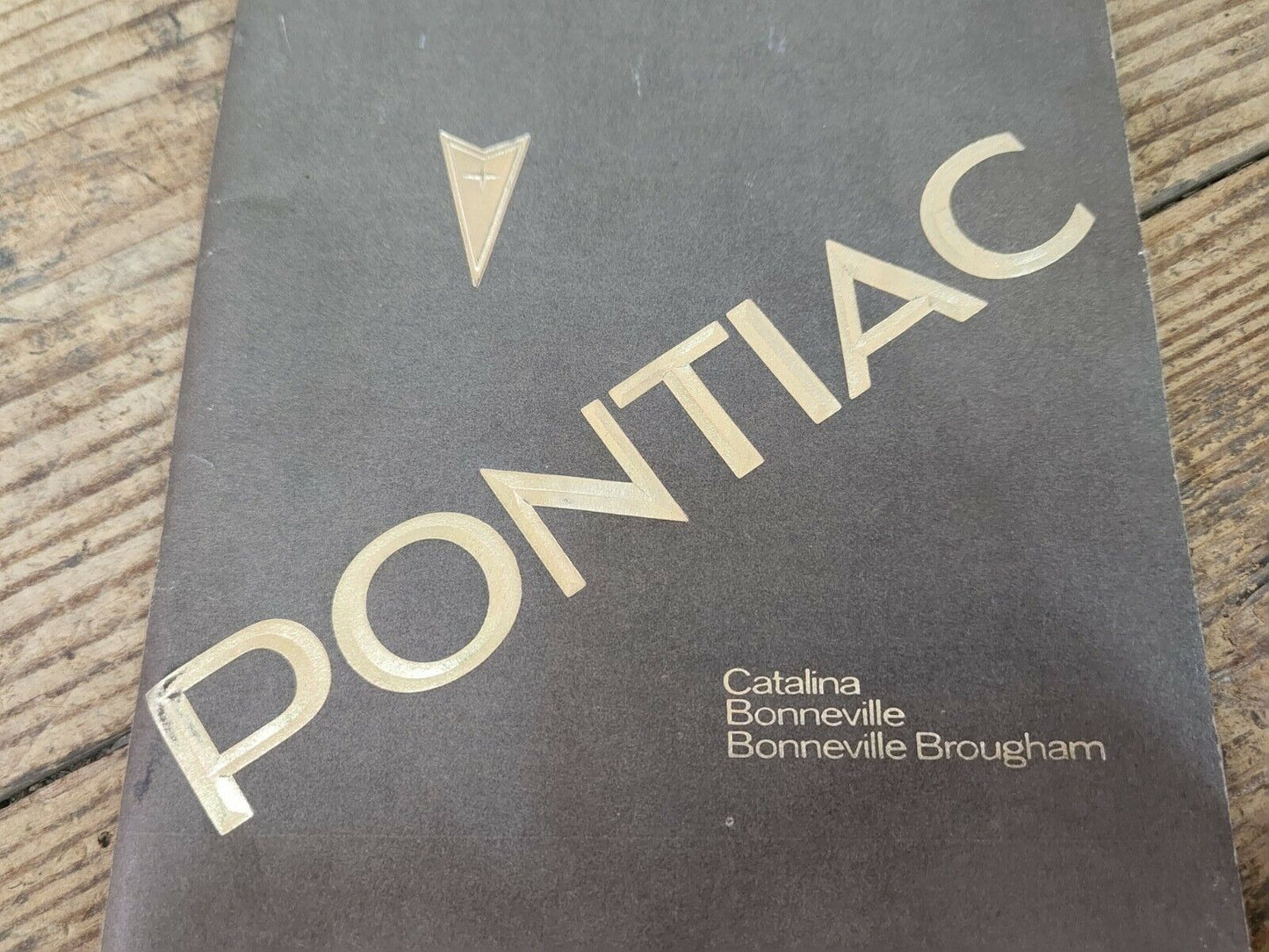 Original 1979 Pontiac Owners Manual Catalina Bonneville Brougham FREE SHIPPING