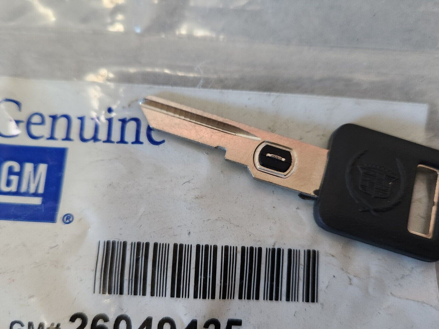 NOS OEM GM 1986-1996 Cadillac Ignition Key Blank VATS NEW 26049425