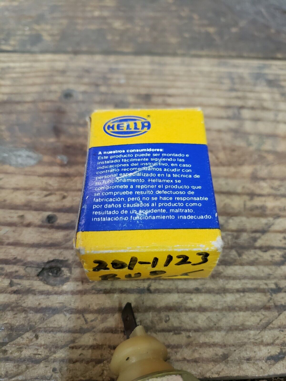 NEW HELLA 6ZL909939-021 OIL SENDING UNIT 201-1123 VARIOUS VW AND AUDI 1987-1994