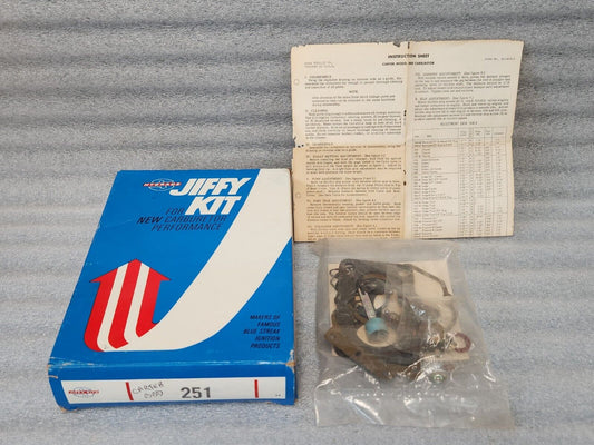 NEW 1956-1960 Desoto Carter BBD 2 Barrel V8 Carburetor Rebuild Repair Kit