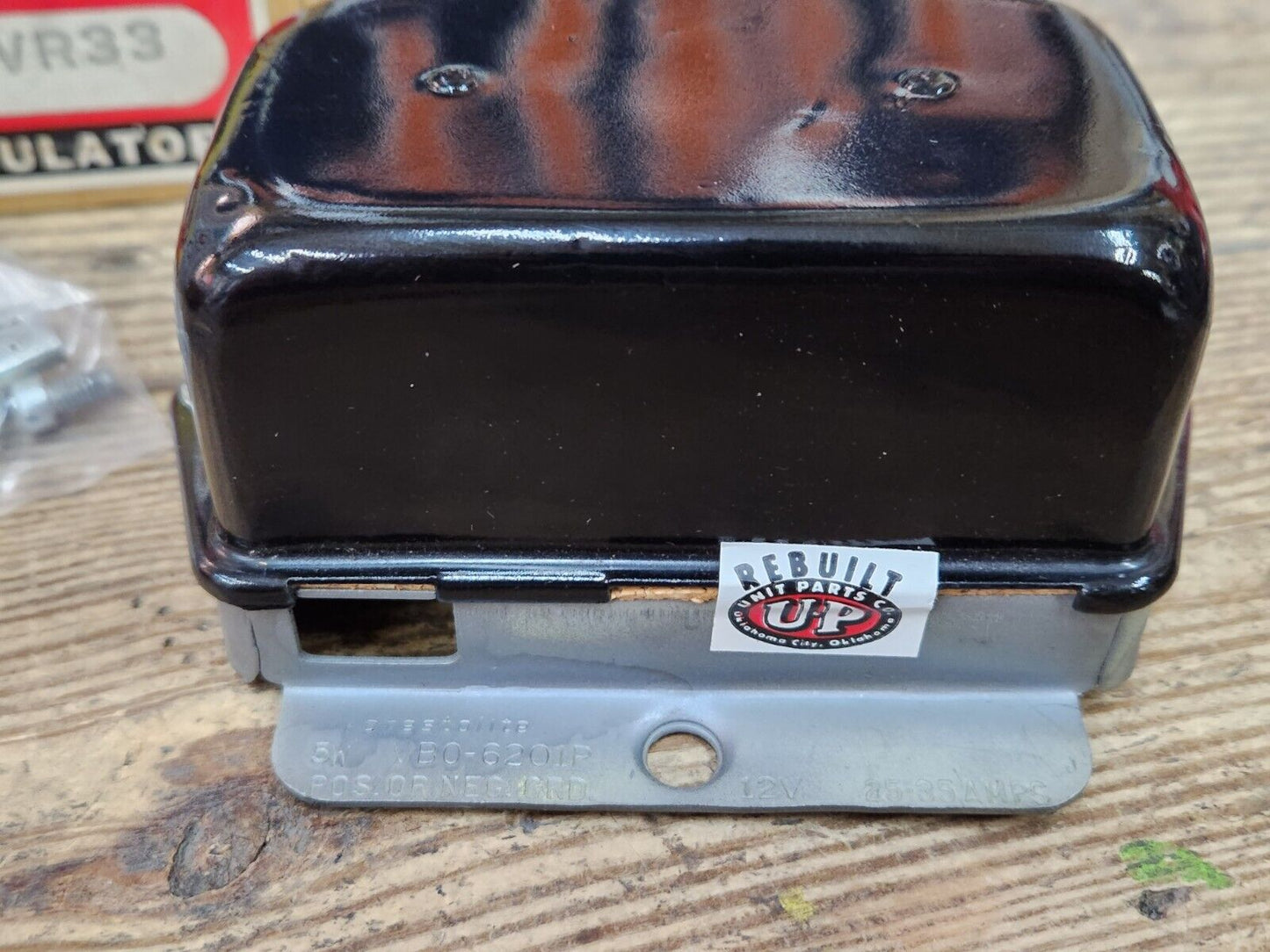 1960-1961 AMC Rambler 12 volt Voltage Regulator USA REMAN VR33 NEW VBO-6201P