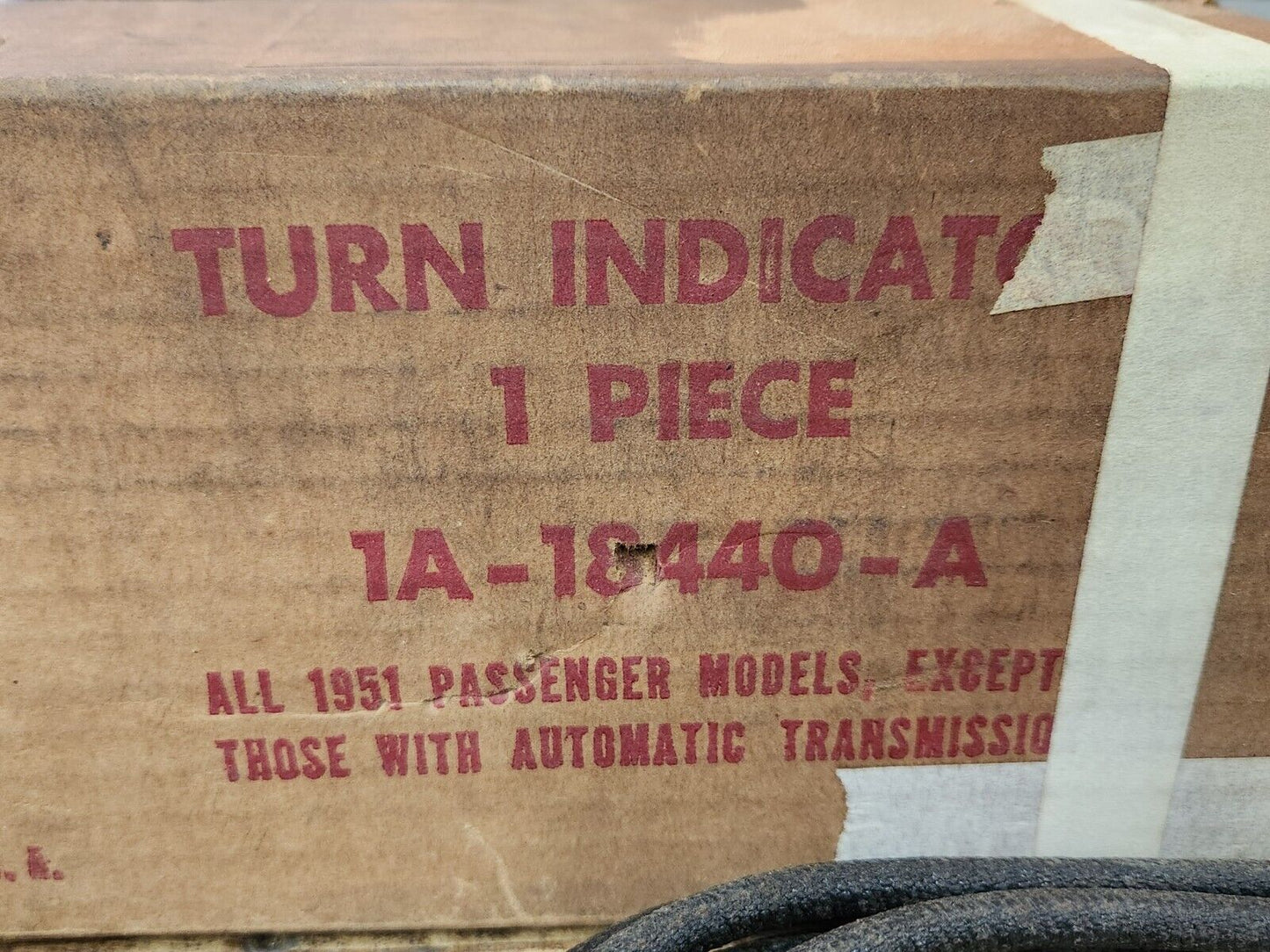 1951 Ford Passenger Car NOS ACCESSORY DIRECTIONAL TURN SIGNAL INDICATOR KIT M/T