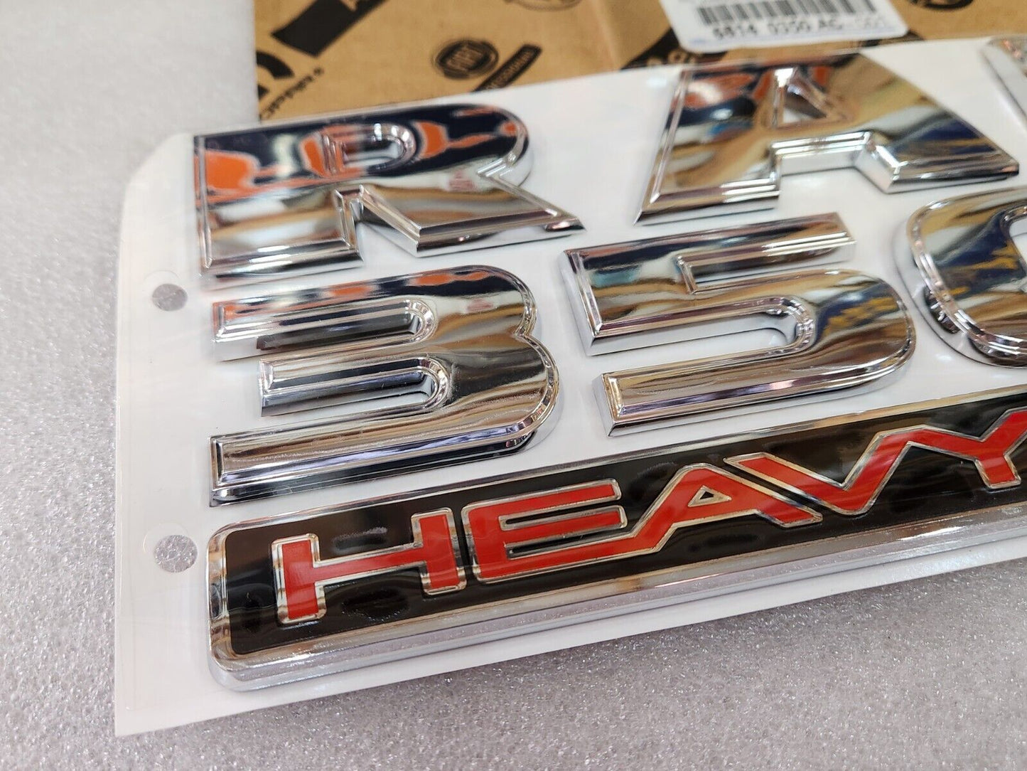 98-16 Dodge Ram 3500 HEAVY DUTY Emblem Nameplate NEW MOPAR GENUINE OEM