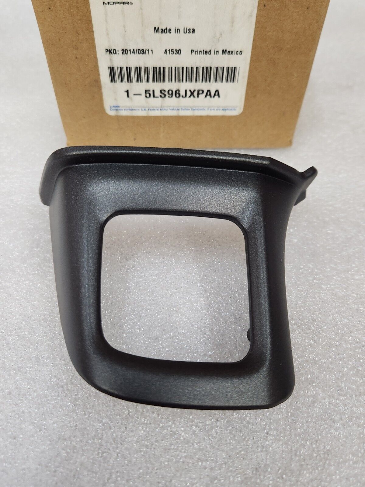 13-16 DODGE DART STEERING WHEEL SWITCH BEZEL LEFT SIDE OEM NEW MOPAR 5LS96JXPAA