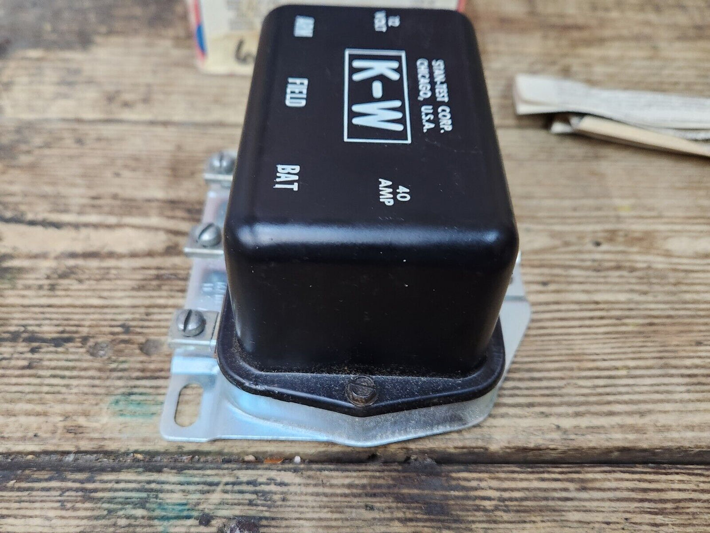 1957-1962 Lincoln 1958 Edsel 57-58 Ford 57 Mercury 12V Voltage Regulator REMAN