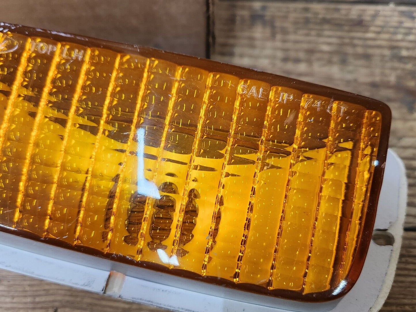 1976 1977 Ford Maverick Grabber NOS FRONT GRILLE LH PARKING LAMP ASSEMBLY
