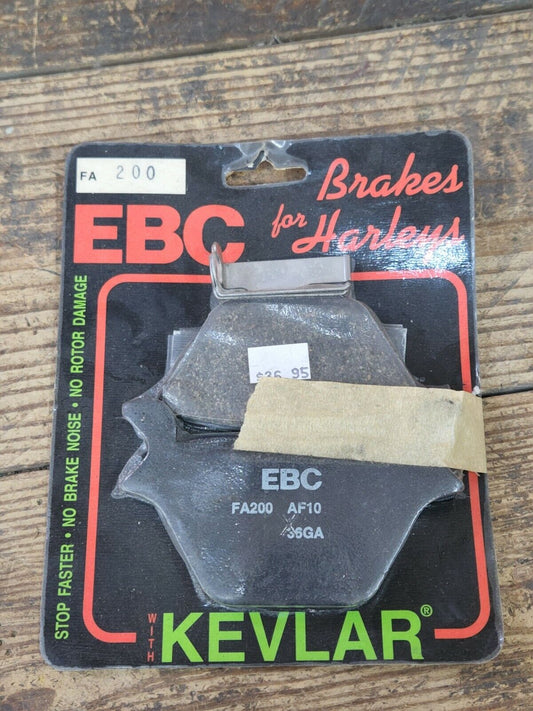 NEW Harley Davidson Dyna Dyna Glide Low Rider 1987-99 EBC FA200 Brake Pads