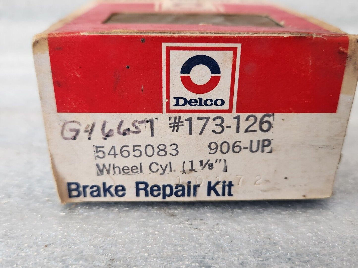 NOS OEM GM 1968-72 CAMARO NOVA GTO FRONT DRUM BRAKE WHEEL CYLINDER KIT 5465083