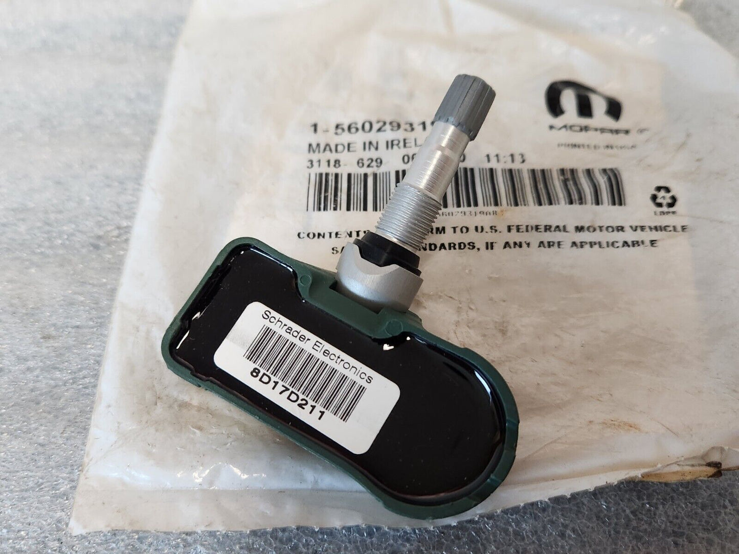NEW NOS OEM Mopar 08-09 Ram 09-10 Dakota Tire Pressure Sensor TPMS 56029319AB