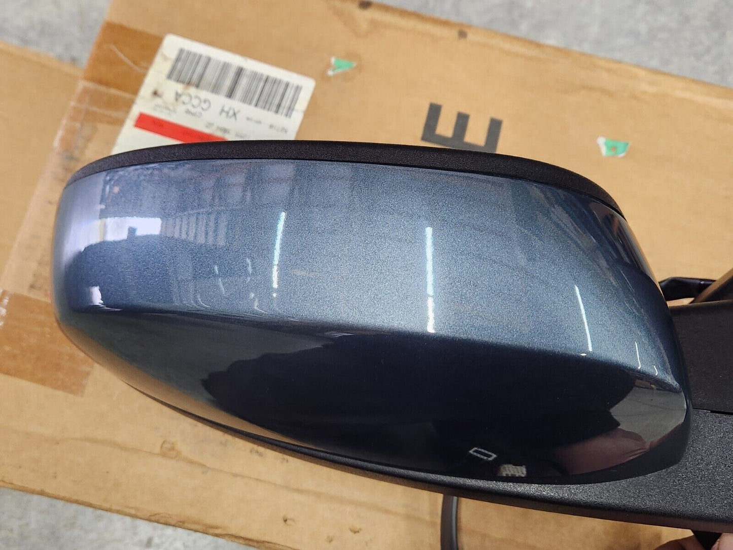 OEM GM 08-13 CHEVY LTZ SILVERADO FULL POWER MIRROR RH PASS SIDE GRAY 25775684