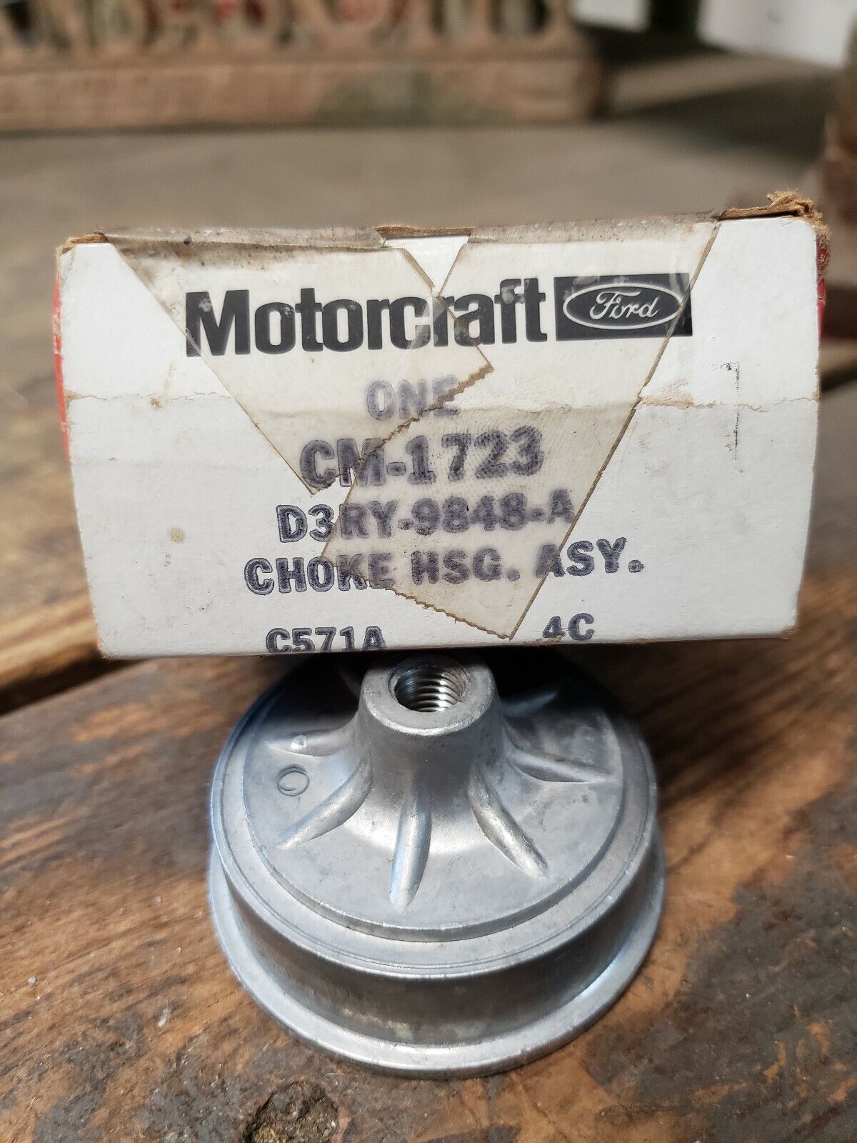 NOS 84-86 FORD TRUCK 2 BARREL MOTORCRAFT CARBURETOR CHOKE D3RY-9848-A CM1723