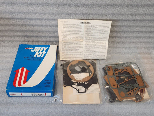 NEW NORS 1955 56-61 CHEVY CARBURETOR REBUILD KIT CARTER WCFB 4BBL ** USA MADE **