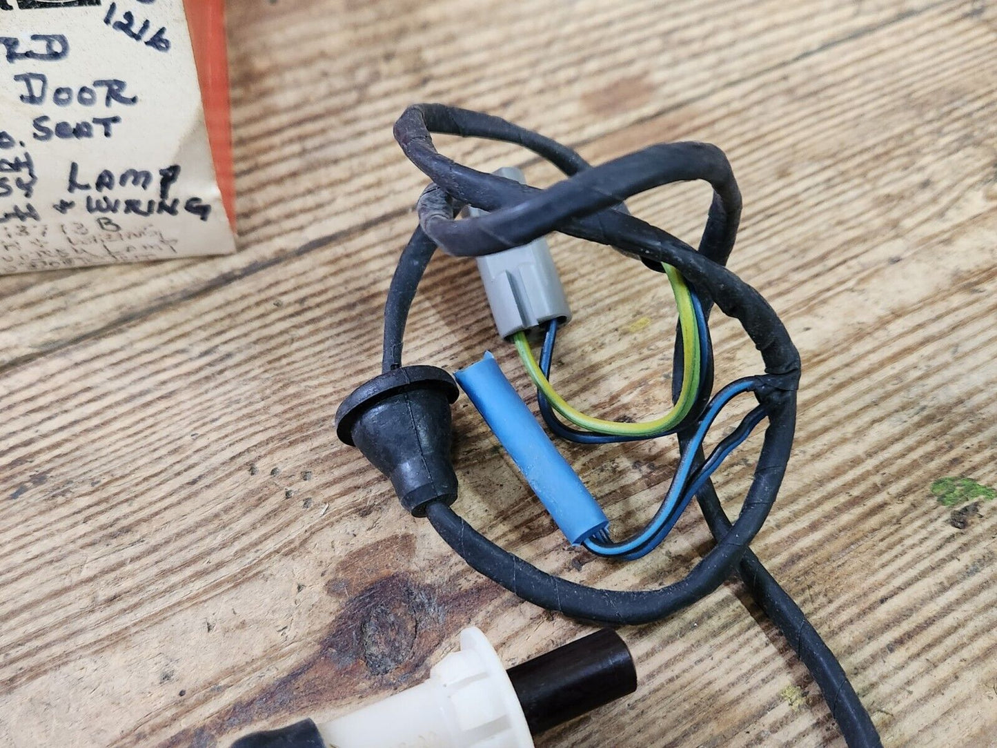 NOS 1974-1976 Custom LTD Monterey Marquis RH DOOR COURTESY LAMP SWITCH & WIRING