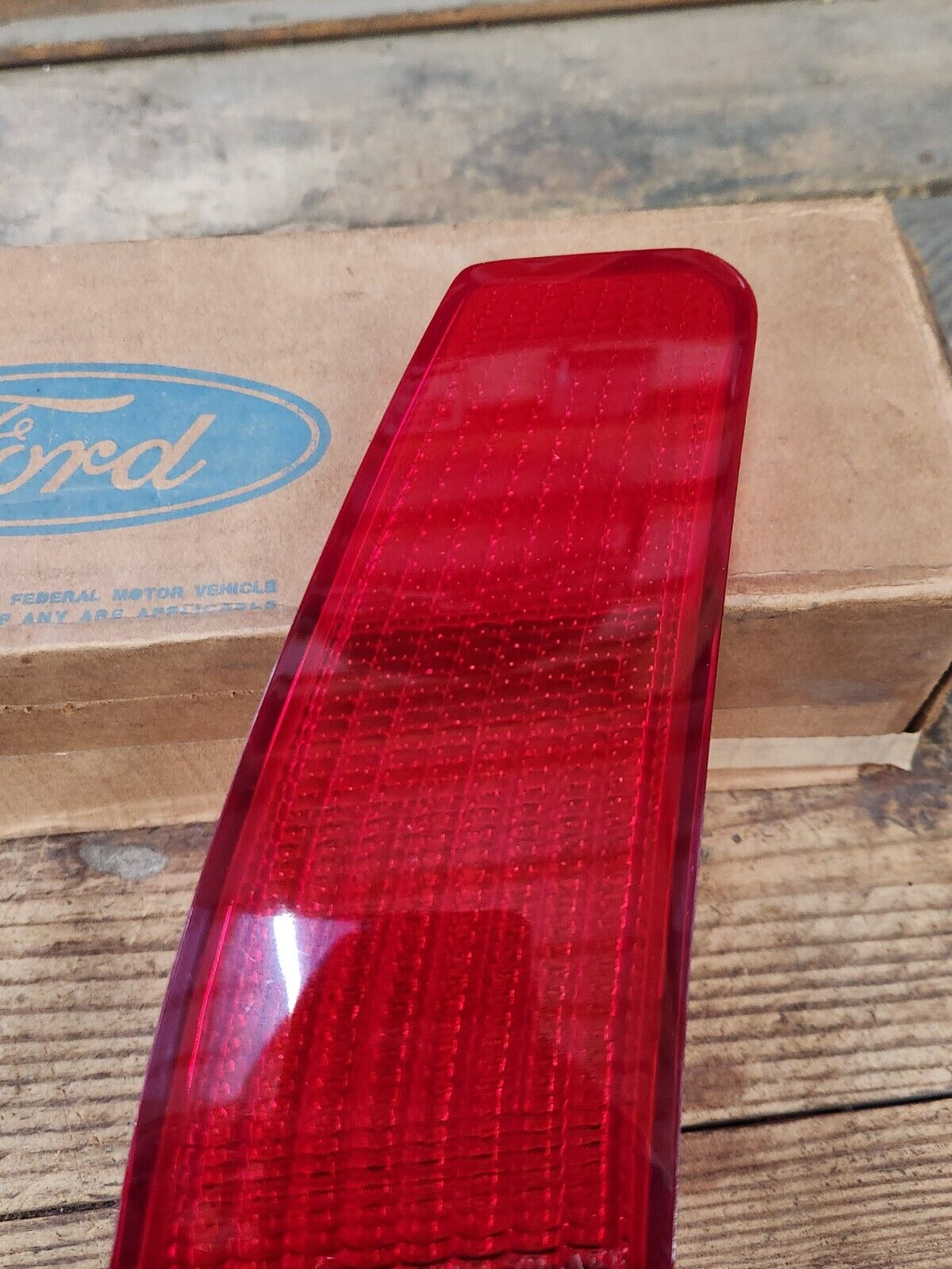 NOS OEM Ford 1972 - 1976 Ranchero Torino Wagon Left Tail Light Lens D2OZ-13450-D