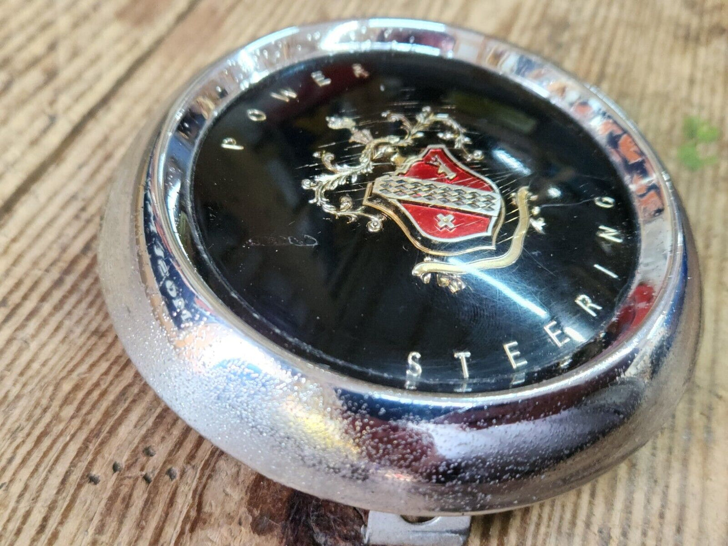 1953 Buick Special Super Roadmaster Power Steering Center Horn Button Original
