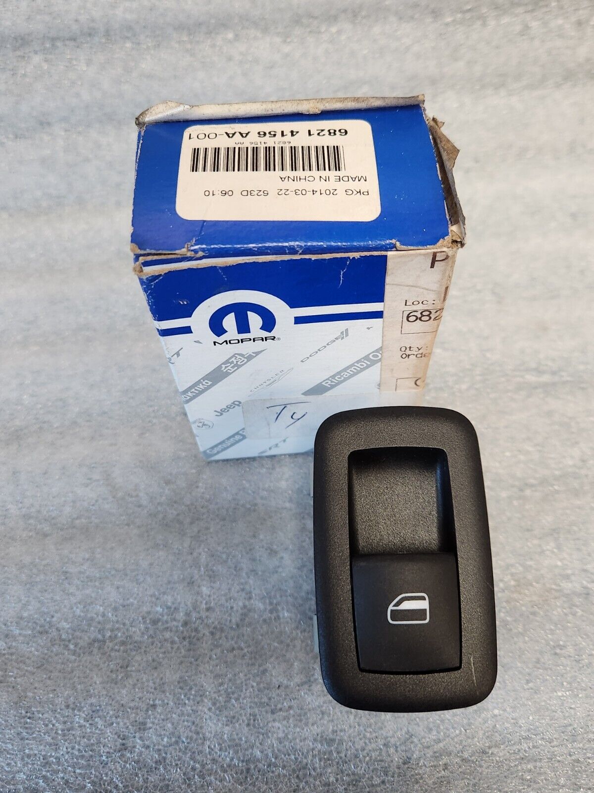 NEW OEM 15-24 CHRYSLER JEEP RAM DODGE RIGHT LEFT REAR Window Switch 68214156AA