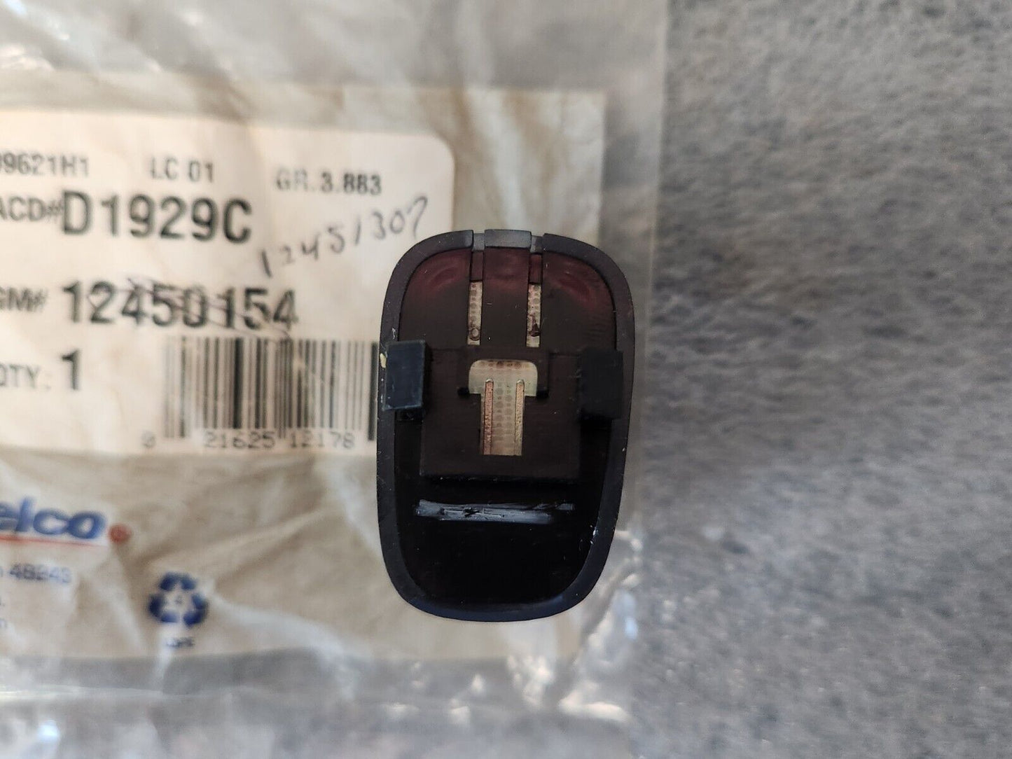 NOS 2000-2003 Buick LeSabre Cruise Control Switch New OEM Blue 12451307 12450154