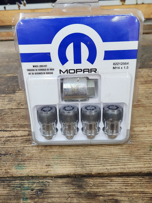NEW 11-24 Ram 1500 DT Grand Cherokee Durango Locking Lug Nuts Wheel Locks Mopar
