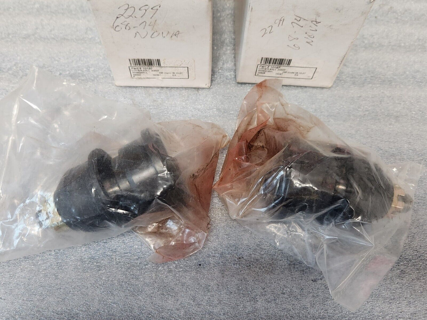 NEW Front Lower Ball Joint Set 1968 - 1974 Chevy Nova Buick GMC Olds Pontiac