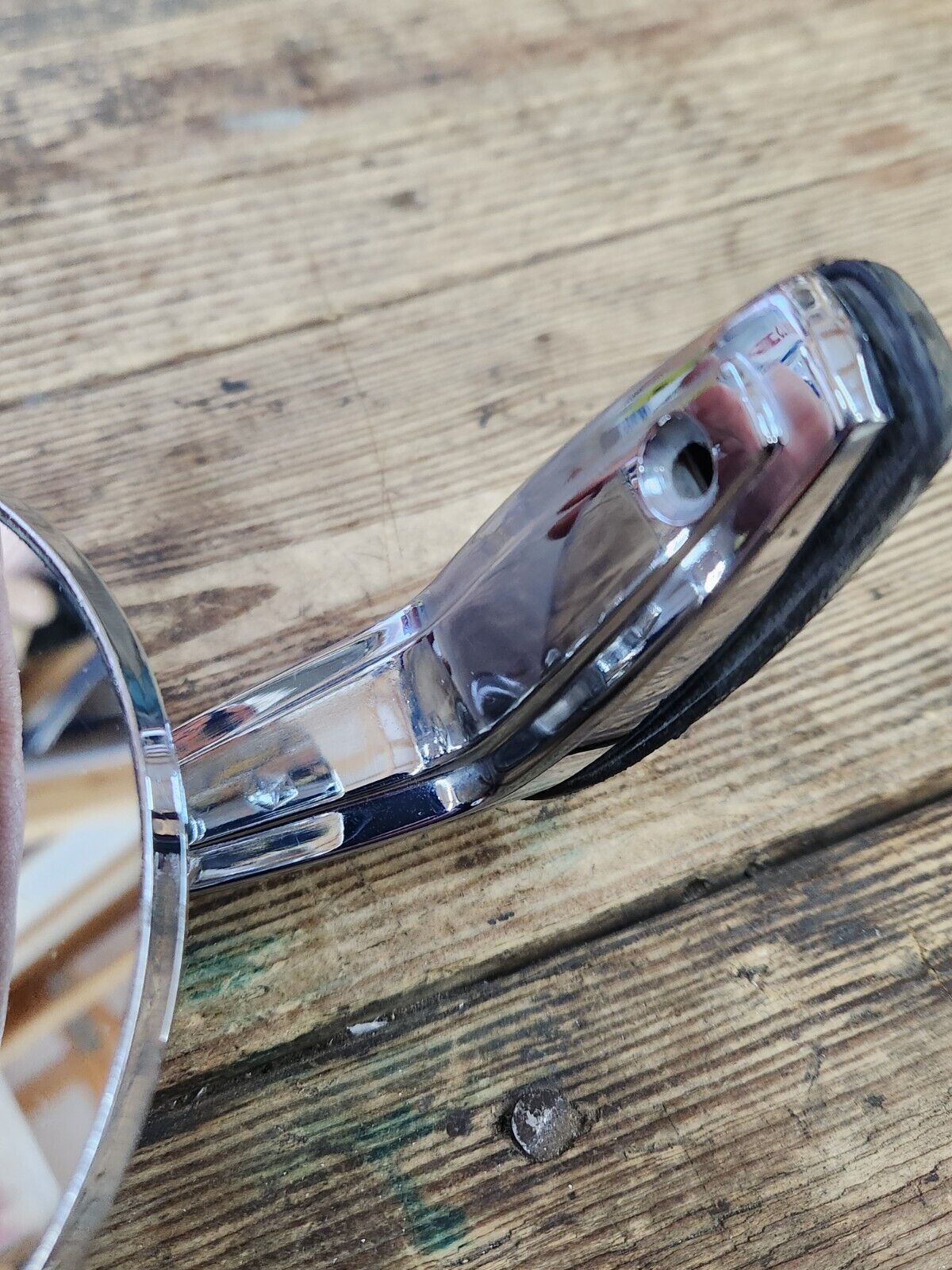 1965 66 67 68 69 PLYMOUTH DODGE NON REMOTE MIRROR 2802699 BARRACUDA GTX CORONET