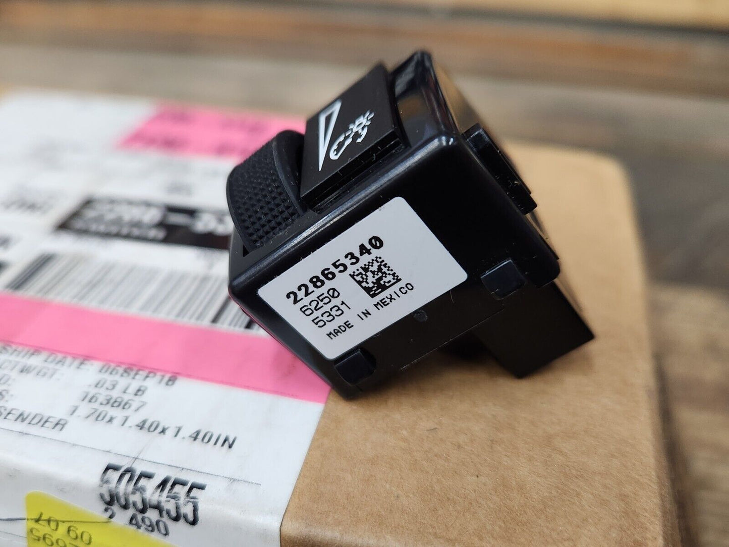 NEW OEM 2014-2020 CHEVY IMPALA INTERIOR LIGHT DIMMER CONTROL SWITCH 22865340