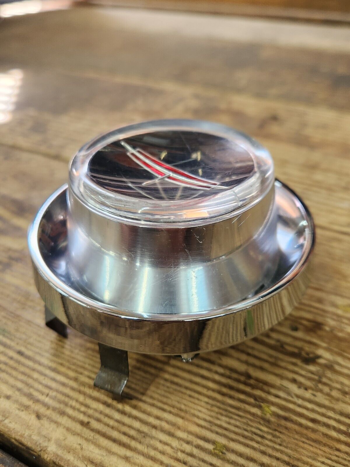 1963 Oldsmobile 88 98 Starfire Steering Wheel Center Horn Cap GM # 587638