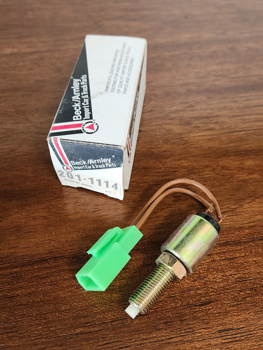 NEW Beck Arnley 201-1114 Brake Stop Light Switch 80-83 Datsun 200SX 82-86 Stanza