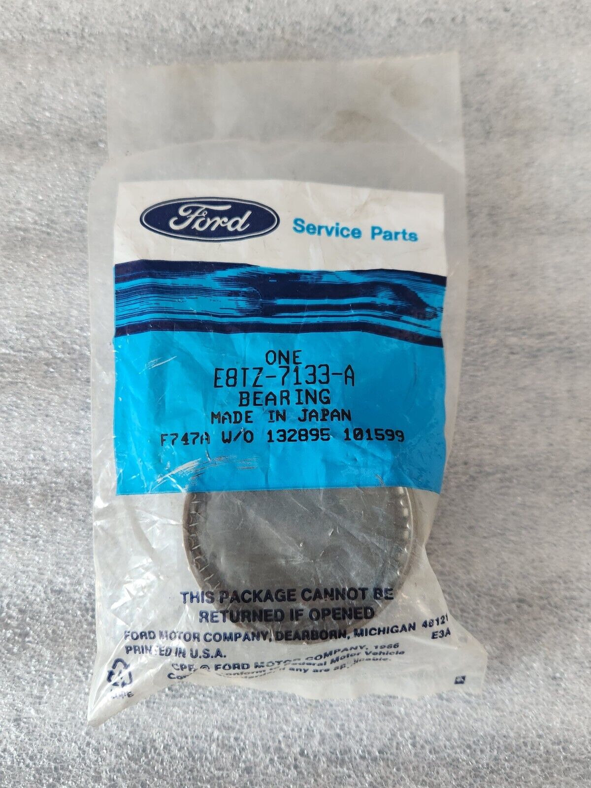 NOS OEM Ford M5R1 M5R2 5-speed Manual Transmission 1st / 2nd Gear Needle Bearing