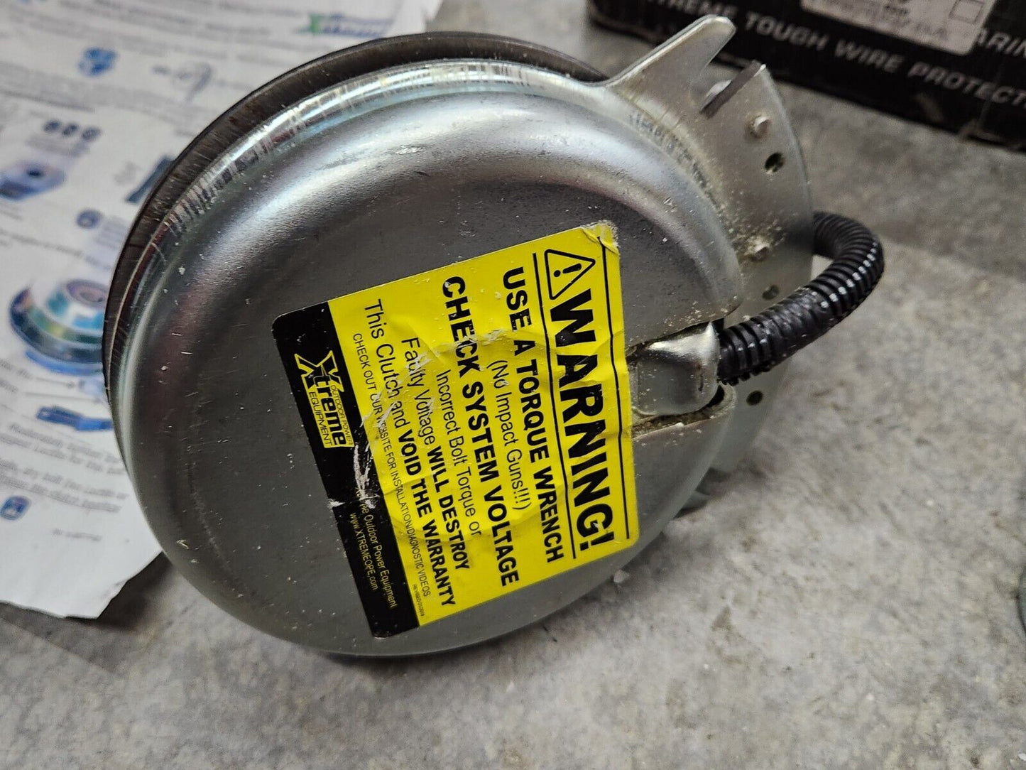 NEW Genuine PTO Clutch For Ariens 03064500 Xtreme Torque With Bearing