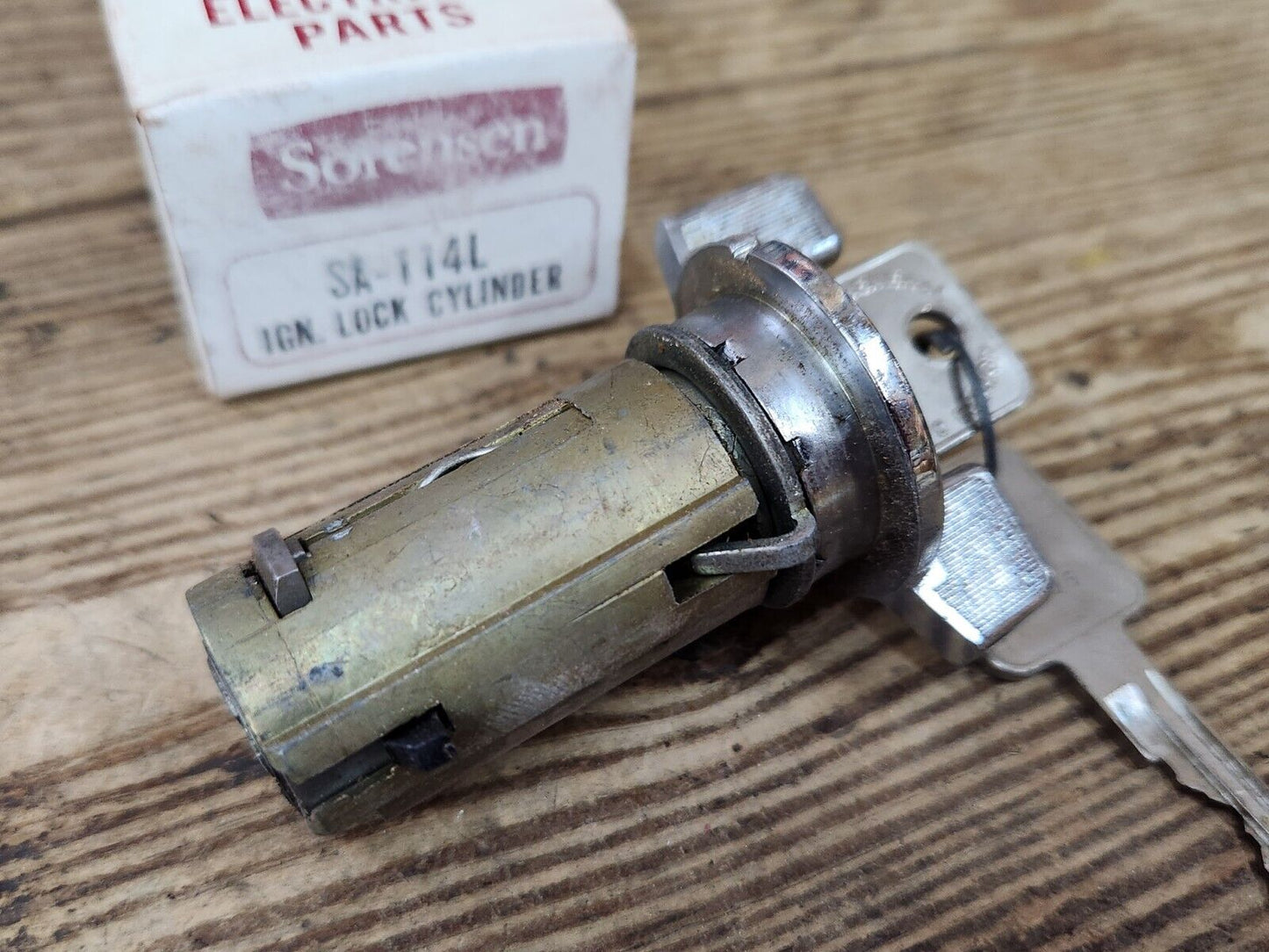 Sorensen SA-114L Ignition Lock Cylinder 1970-77 Buick Cadillac 70-78 Chevy GMC
