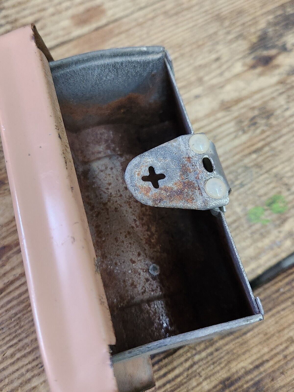 1955 1956 Ford Customline 4 door interior front seat back rest ash tray insert