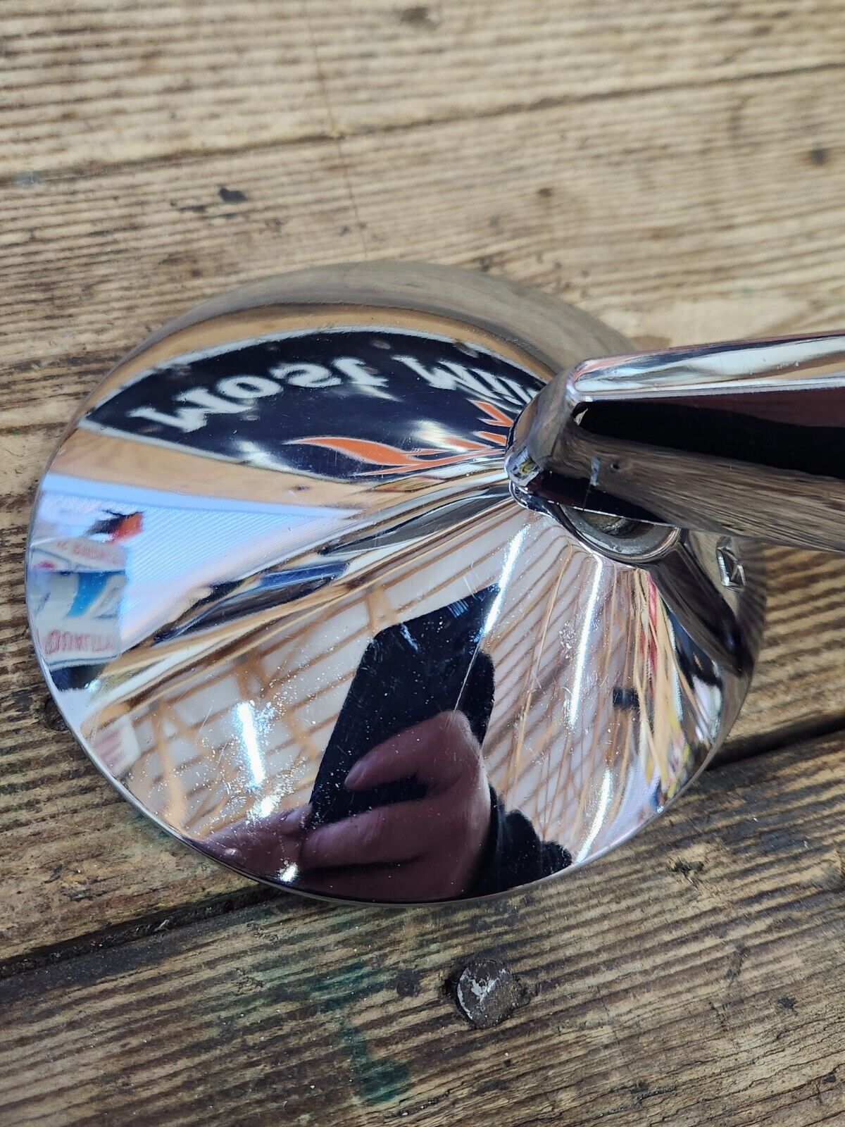 1965 66 67 68 69 PLYMOUTH DODGE NON REMOTE MIRROR 2802699 BARRACUDA GTX CORONET