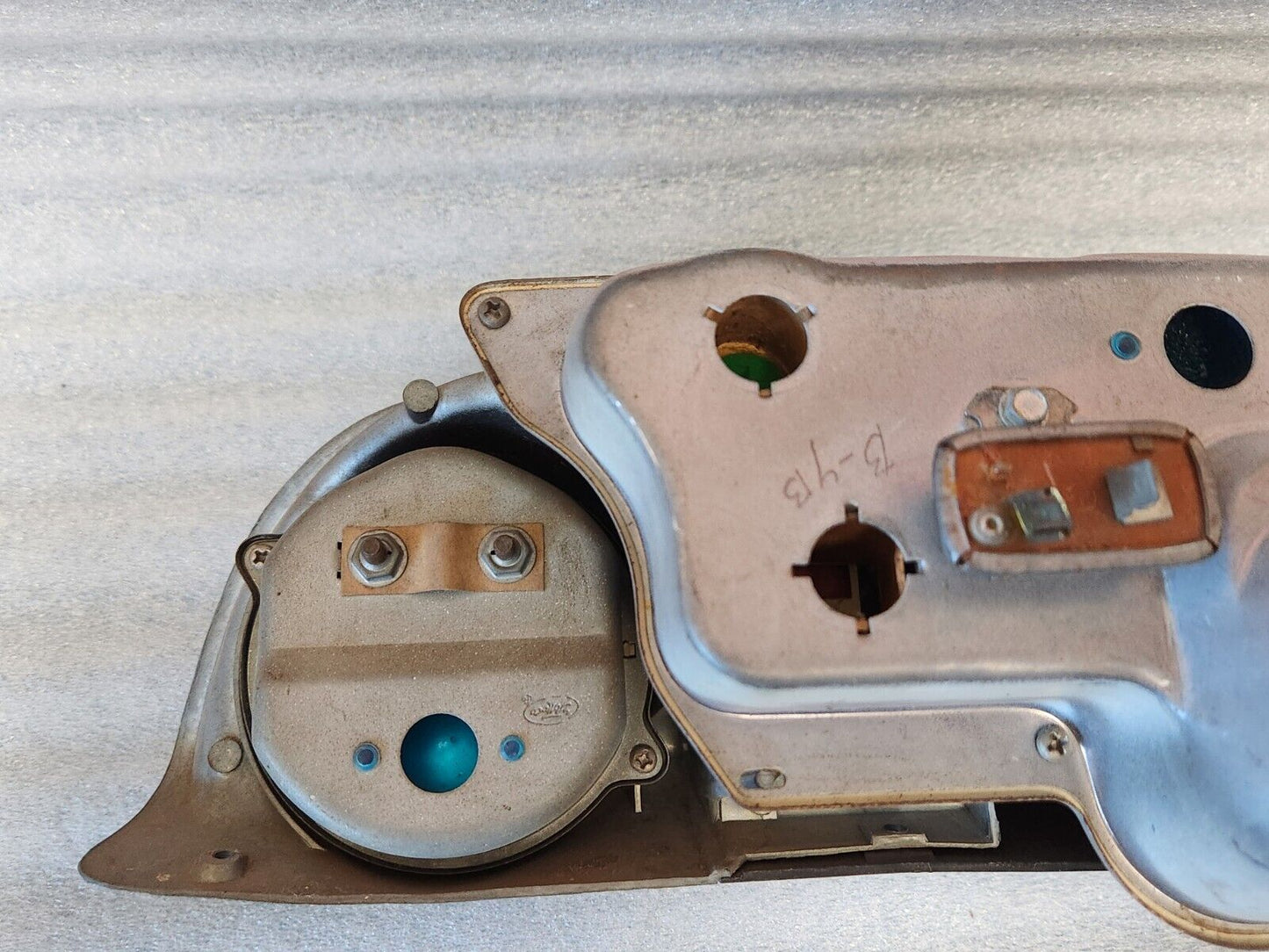 1963 1964 Ford Galaxie 500 speedometer and instrument cluster Dash Gauges Black