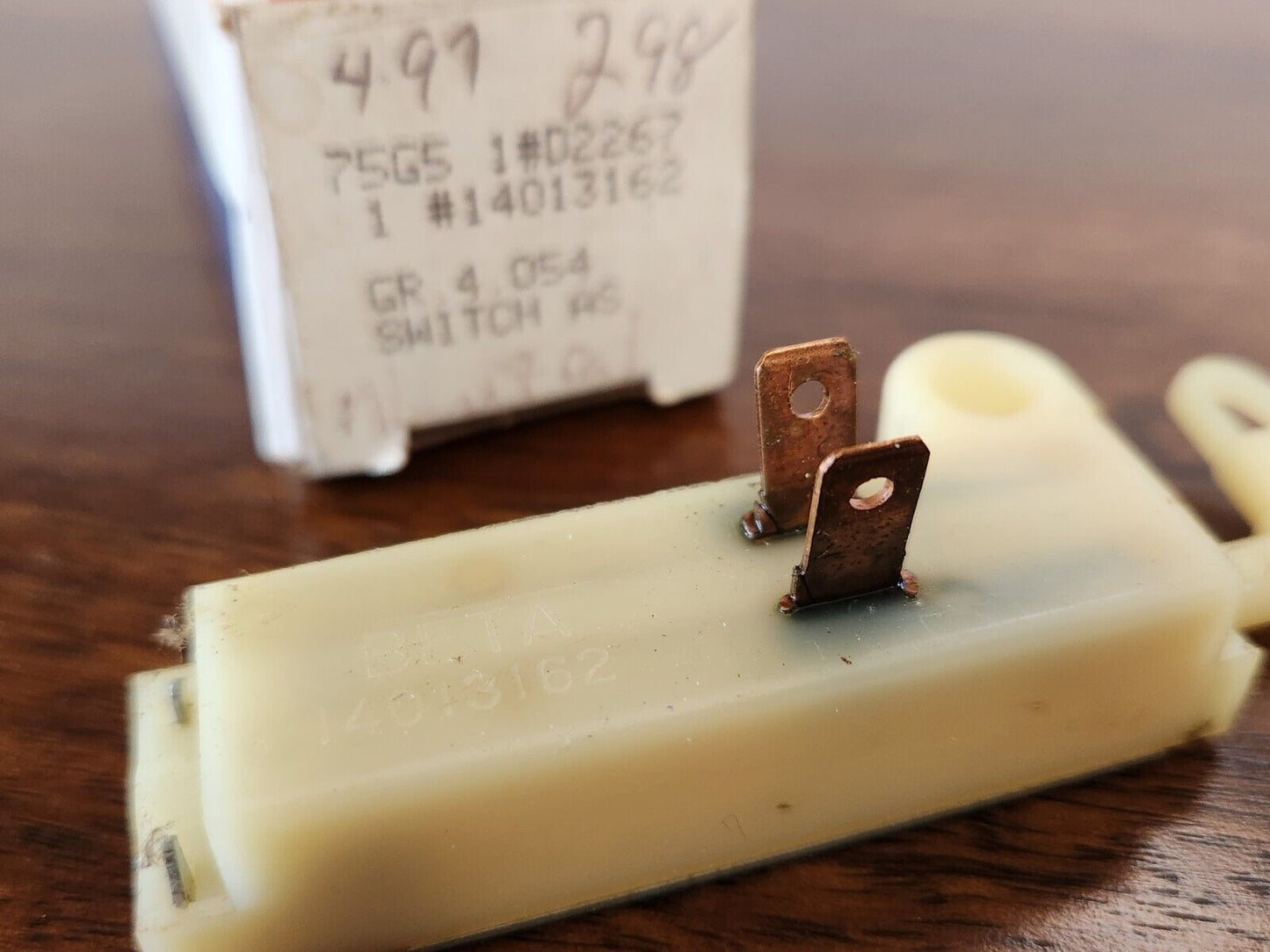 NOS 1973 BUICK 3 & 4 SPEED TRANSMISSION NEUTRAL SAFETY SWITCH D2267 14013162