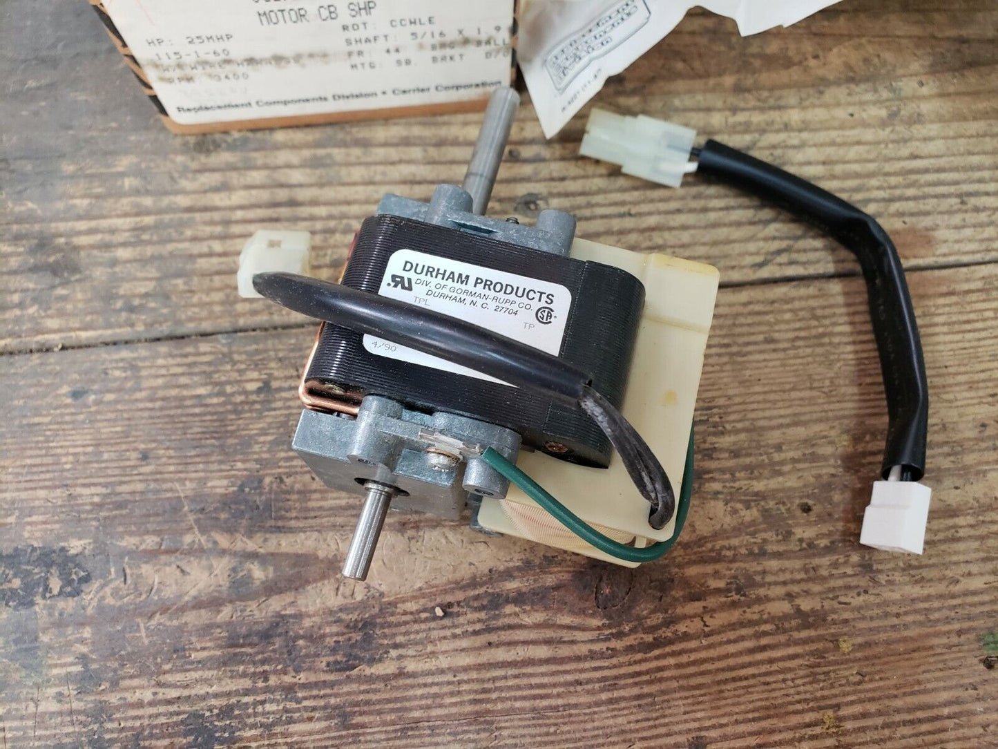 NEW OEM Carrier Replacement Components Division  HC 660 005  Motor FREE SHIPPING