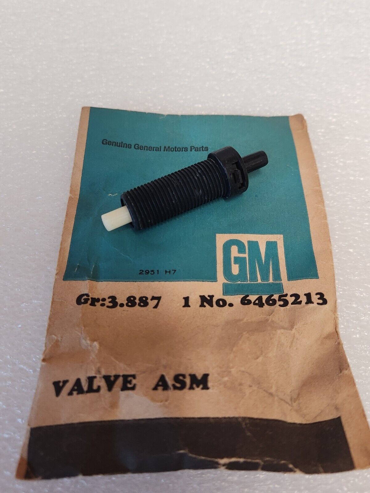 NOS OEM GM 1968-1977 Cruise Control Pedal Vacuum Switch Cadillac Chevelle Camaro