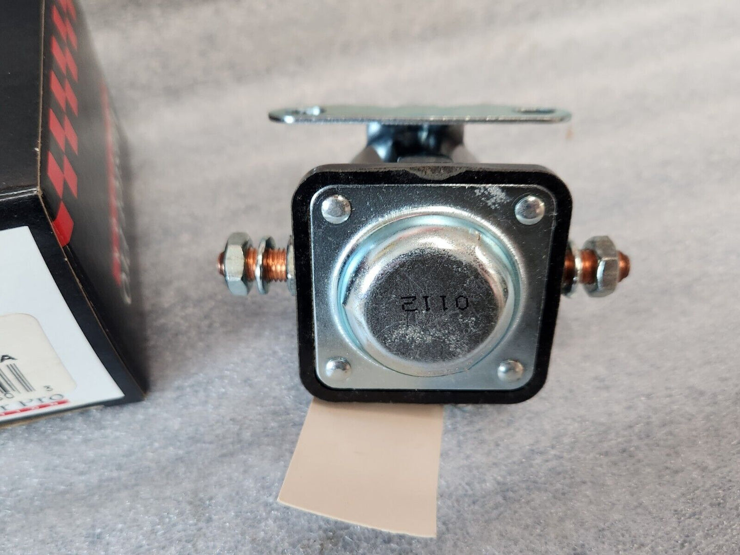 NEW Borg Warner Starter Solenoid S-63 12 Volt New Old Stock Hot Rod Rat Rod