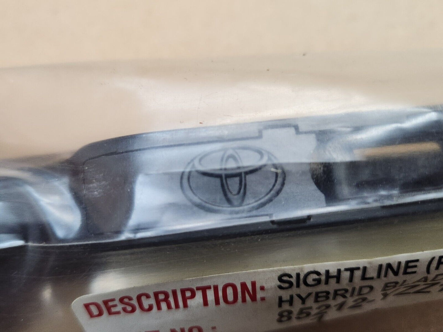 NEW OEM 2012-2018 TOYOTA YARIS GENUINE SIGHTLINE WIPER BLADE 85212-YZZ1M-TM