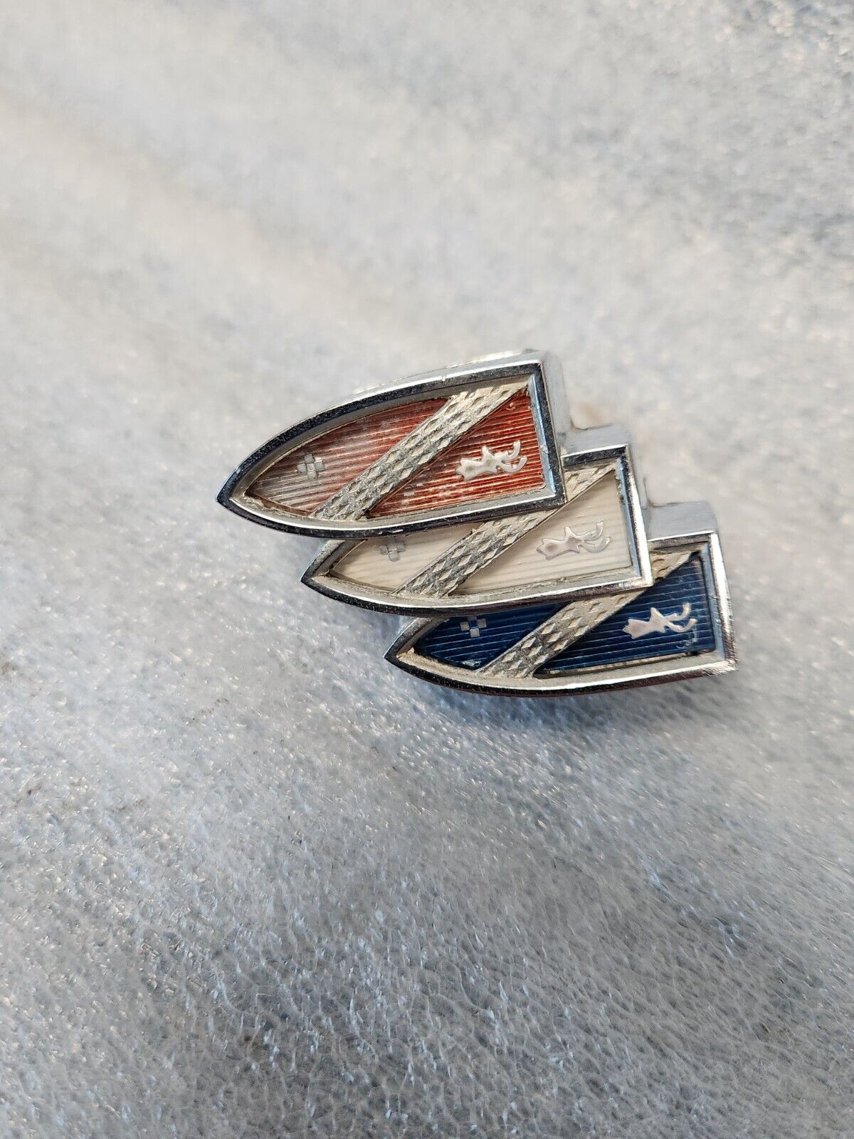 1964 64 Buick Skylark Tail Panel molding Emblem OEM GM