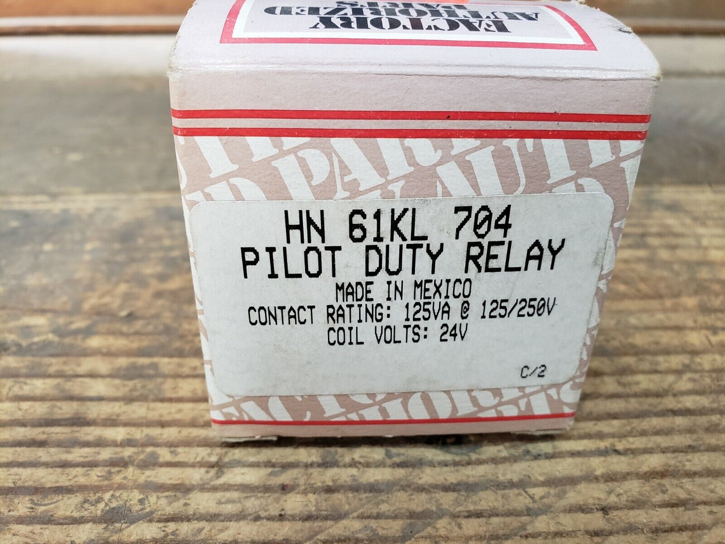 NEW OEM Carrier Factory Authorized Parts HN 61KL 704 Pilot Duty Relay FREE SHIP