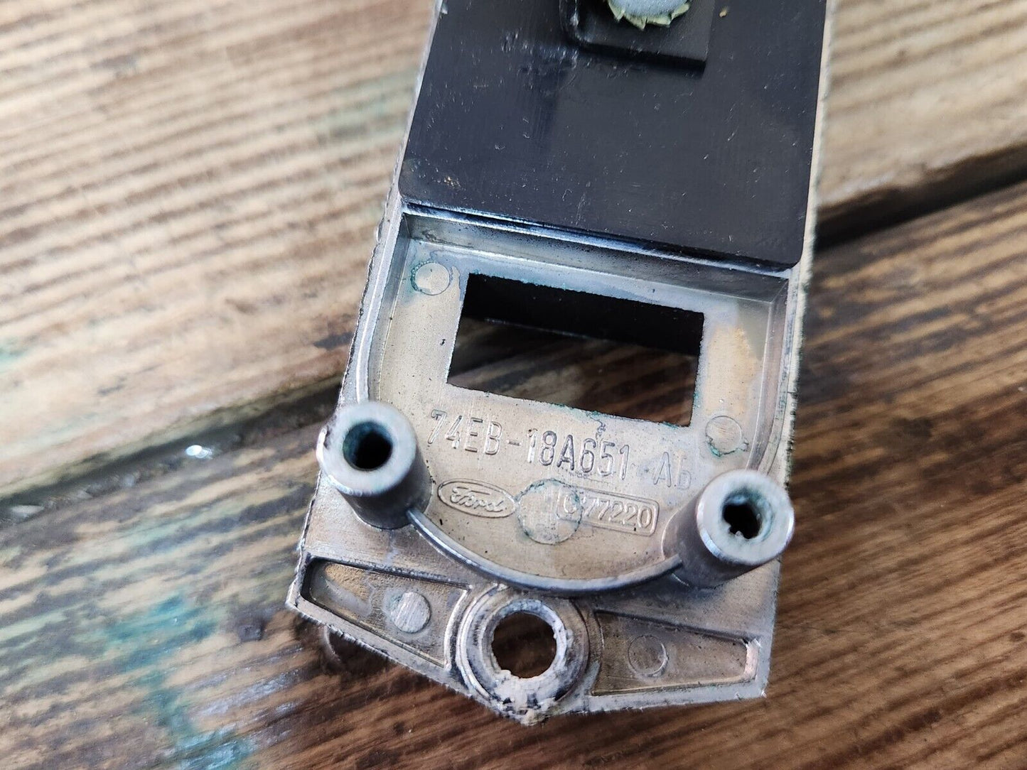NOS 1974 1973 MERCURY CAPRI DASH HEATER CONTROL BEZEL PANEL D4RY-18A651-A