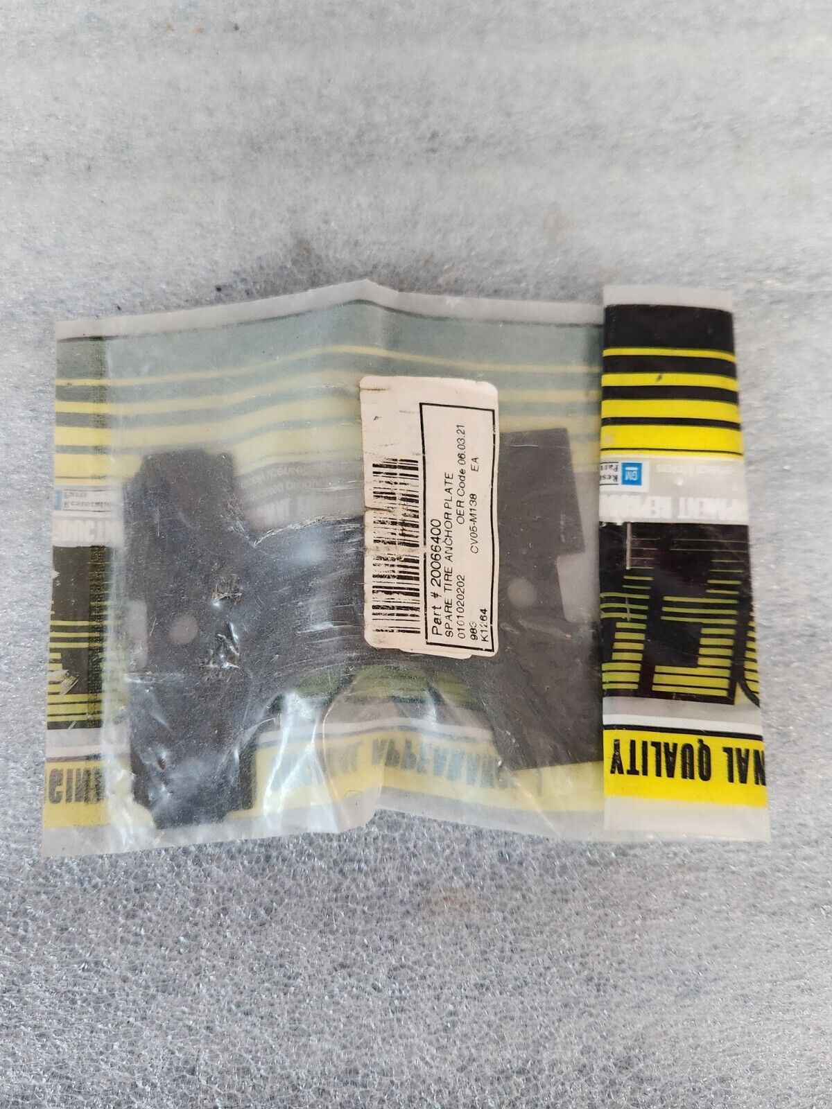 NEW 1965-1974 GM Spare Tire Anchor Plate - Various Models