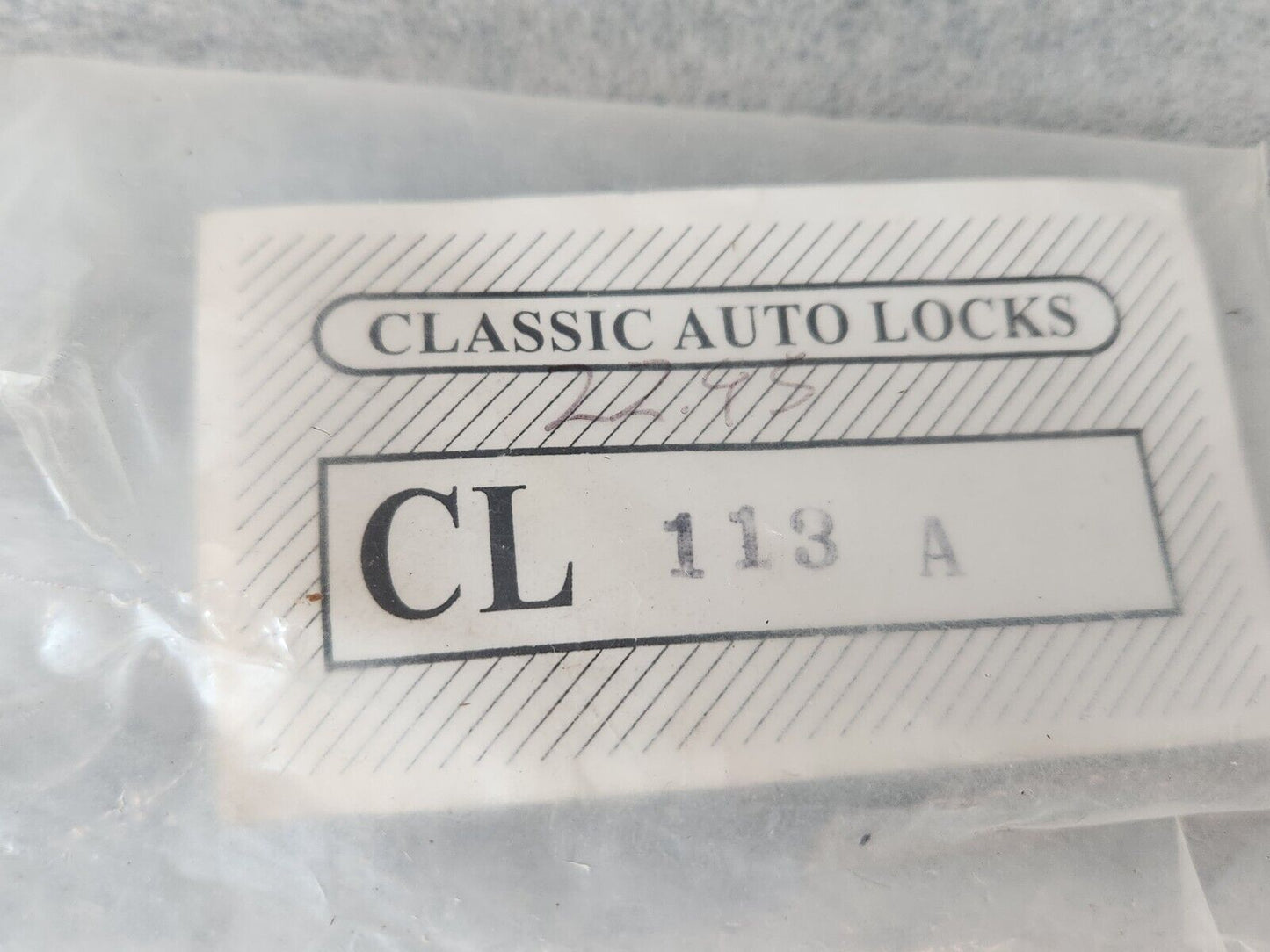 NEW Trunk Lock Cylinder Set For 1967 Chevelle/EL Camino and 1967-1968 Camaro