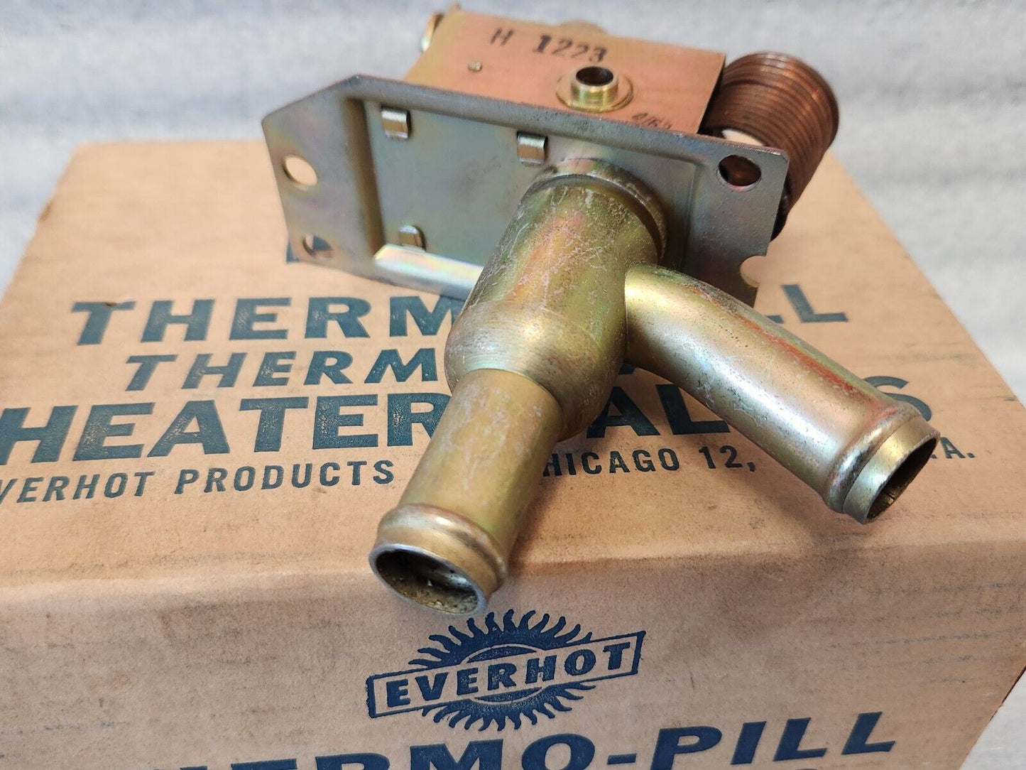NEW Heater Control Valve on Firewall 1953-1956 Ford 1955-1957 T-Bird H1223
