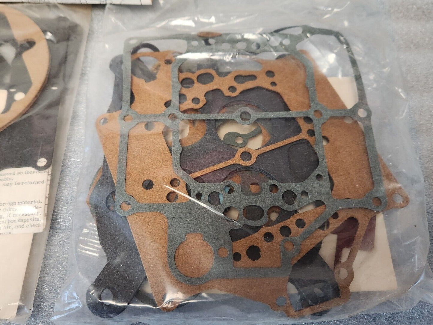 NEW NORS 1955 56-61 CHEVY CARBURETOR REBUILD KIT CARTER WCFB 4BBL ** USA MADE **