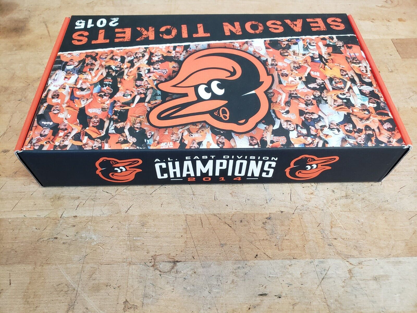 Baltimore Orioles 2015 Season Tickets Box MLB Baseball Collection FREE SHIPPING