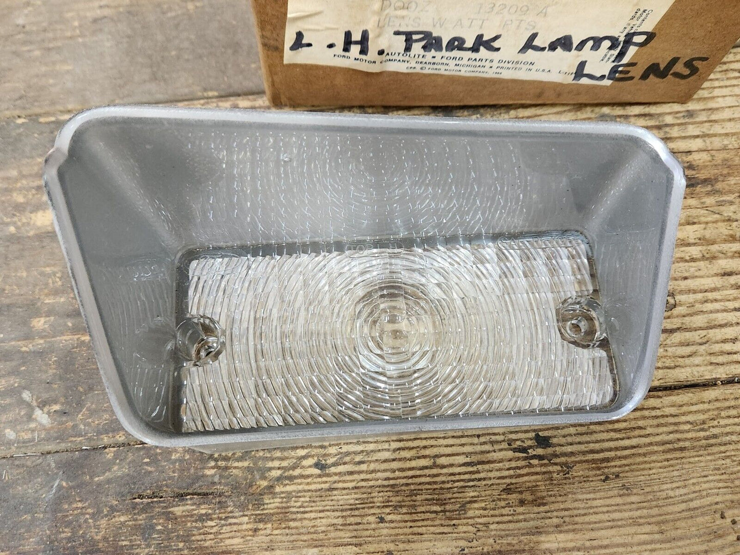 NOS 1970 FORD TORINO FAIRLANE RANCHERO 500 GT COBRA LH FRONT PARKING LIGHT LAMP