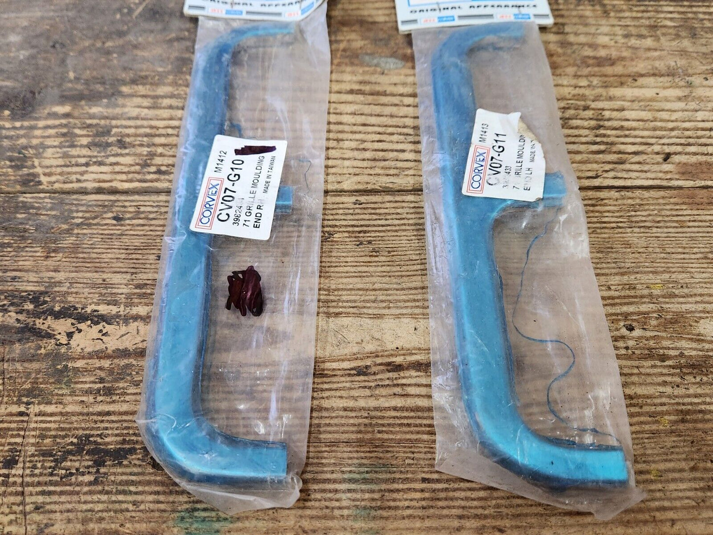 NEW 1971 Chevelle El Camino Grille Corner Molding Outer Pair 2 PCS